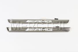 AMG Illuminated Door Sill Panels Genuine Mercedes AMG (part number: A1776801105)