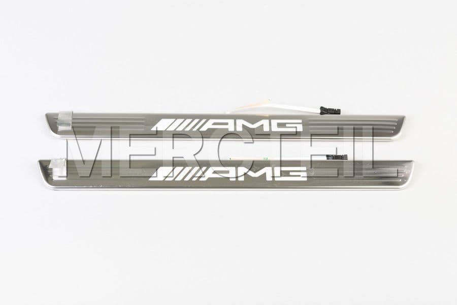 AMG Illuminated Door Sill Panels Genuine Mercedes AMG preview 0