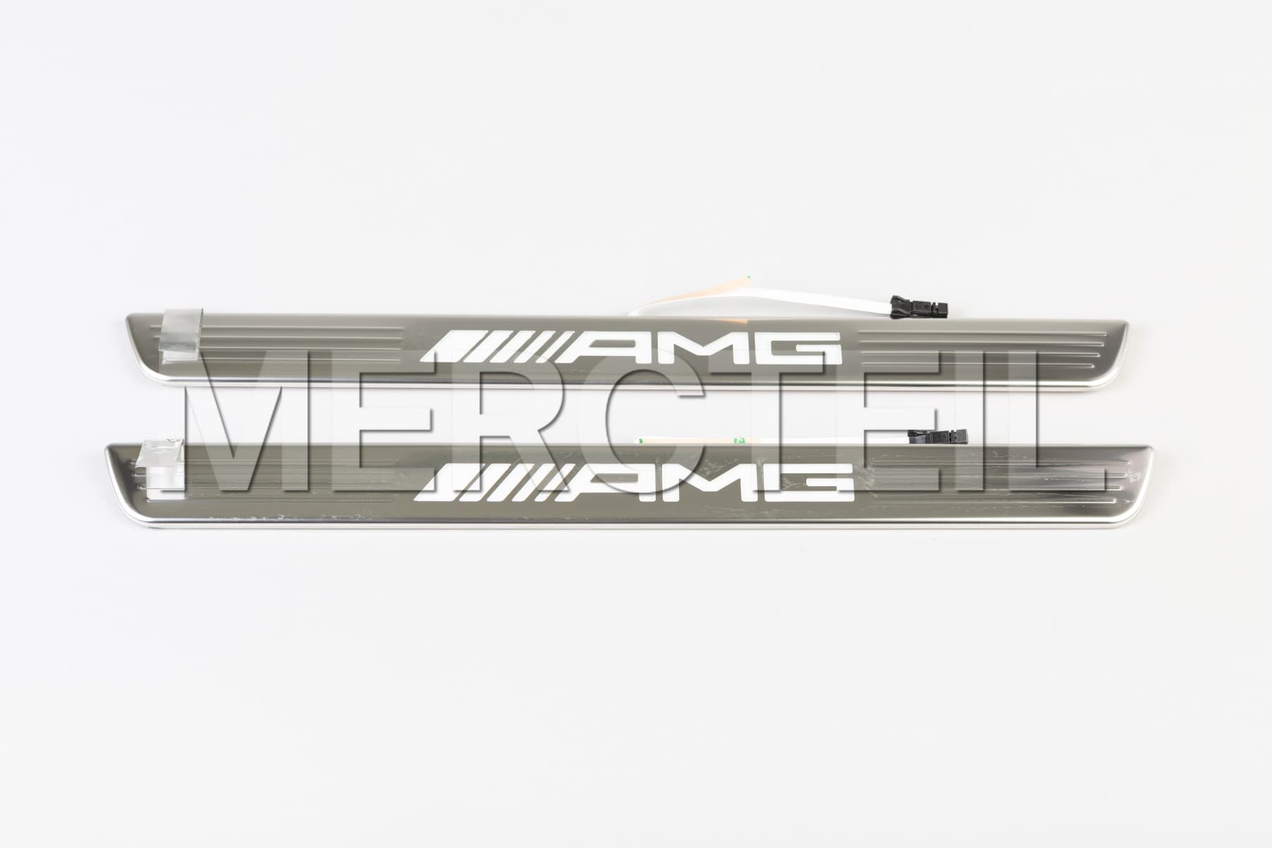 AMG Illuminated Door Sill Panels with Exchangeable Covers Genuine Mercedes-AMG (Part number: A1776808106)