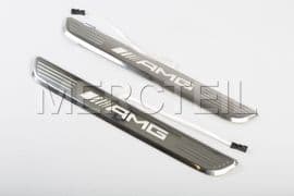 AMG Illuminated LED Door Sill Covers Genuine Mercedes AMG (part number: A2056802135)