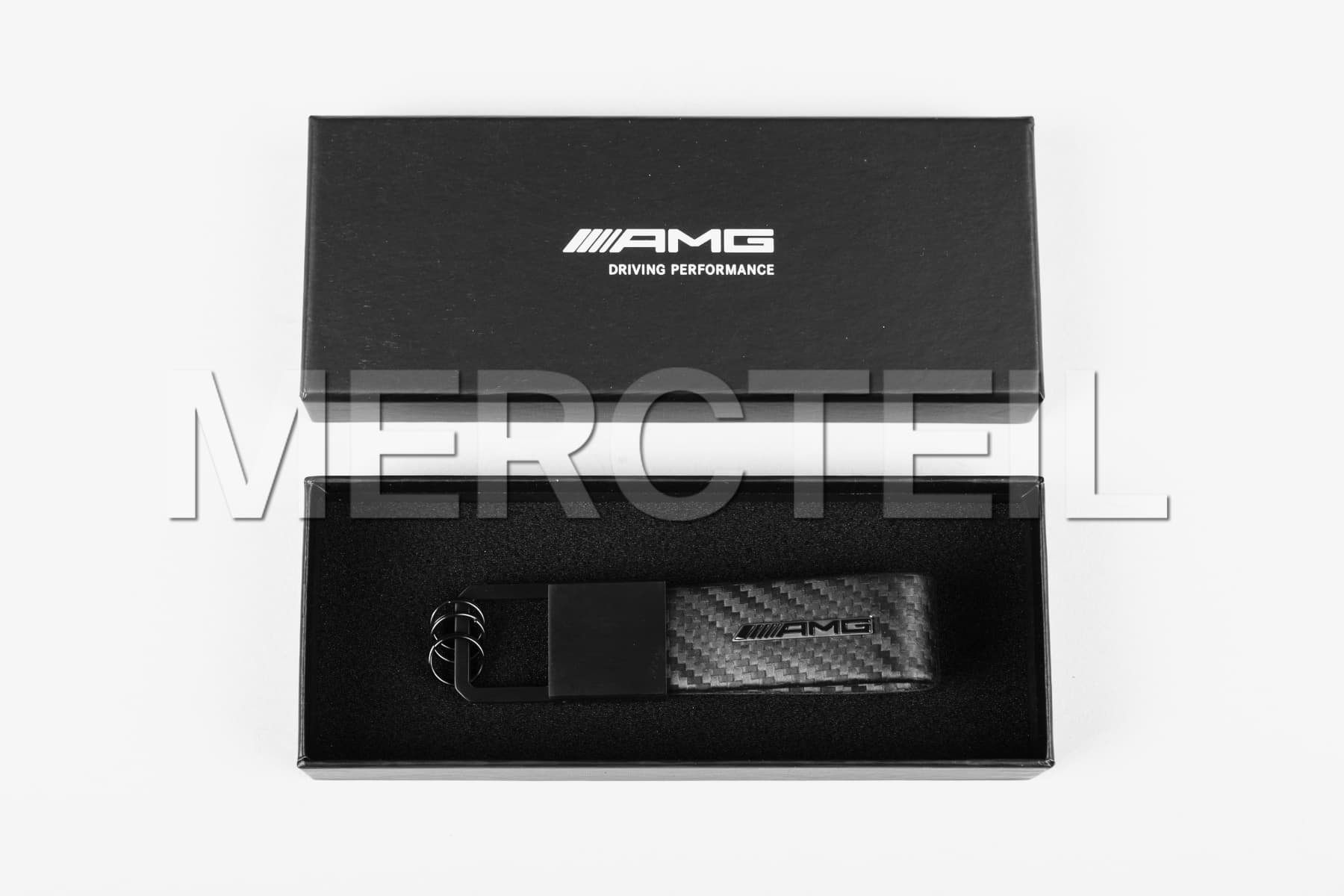 AMG Keyring Black Carbon Genuine Mercedes-AMG Collection (Part number: B66953428)