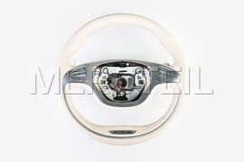 AMG Leather Beige Steering Wheel for S-Class (part number: 	
A22246023038R85)