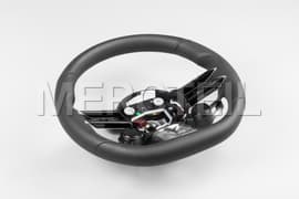 AMG Leather Steering Wheel with Switch Panels Genuine Mercedes-AMG (part number: A09946061109A84)