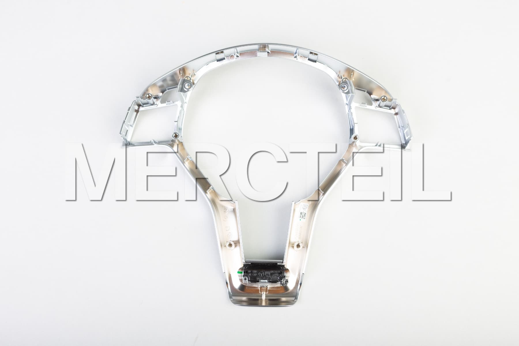 AMG Logo Steering Wheel Cover Chrome Matt Genuine Mercedes-AMG A0994642313