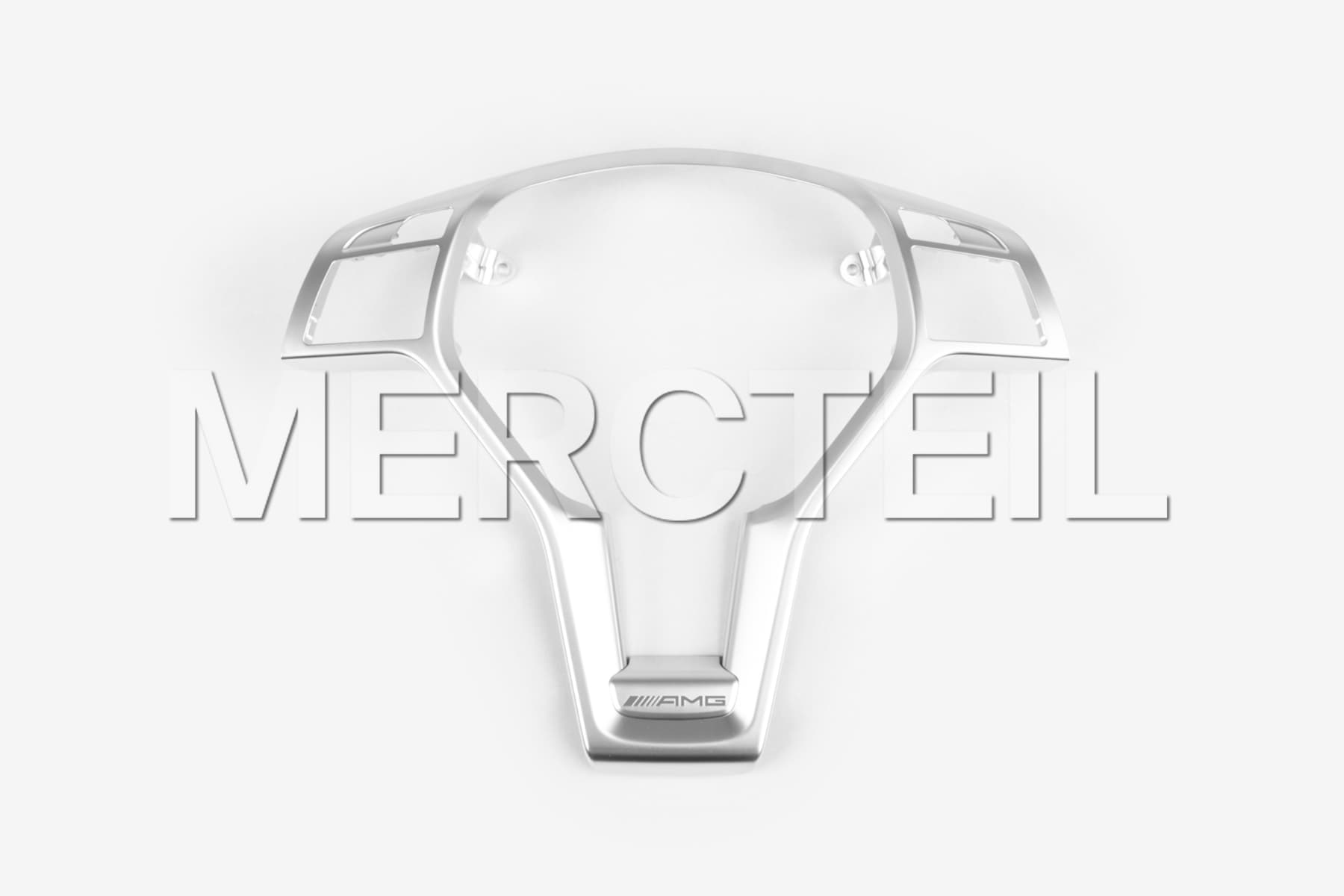 AMG Logo Lenkradabdeckung Chrom Matt Original Mercedes-AMG A0994642313