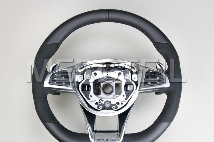 AMG Performance Black Alcantara/Leather Steering Wheel preview 0