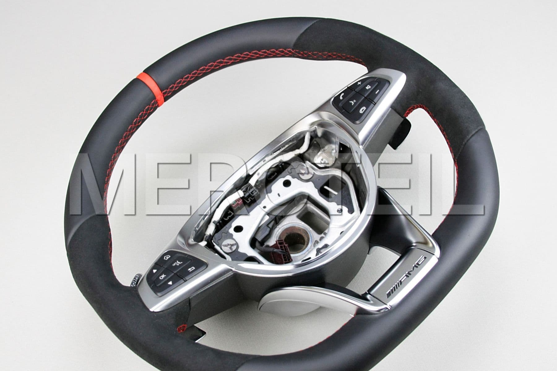 AMG Performance Black Steering Wheel for C Class, GLC Class; A20546026033D66, A2054602603.
