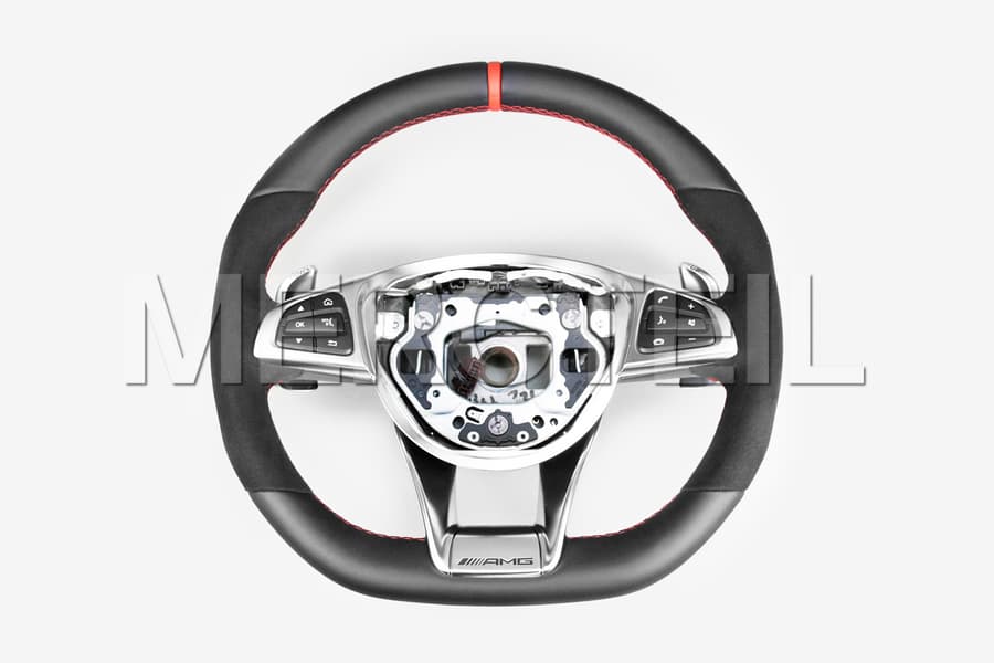 AMG Performance Black Steering Wheel for C-Class & GLC-Class preview 0