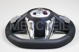 AMG Performance Leather Steering Wheel With Alcantara Insections for S-Class (part number: 	
A21746032039G60)