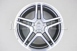 AMG 20 Inch Set Of Forged Grey Wheel for S Class W221, CL Class C216 Part Number B66031380, 66031380. Part Number B66031380, 66031380.