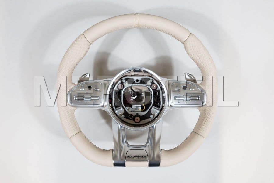 AMG Steering Wheel with Beige Nappa Leather