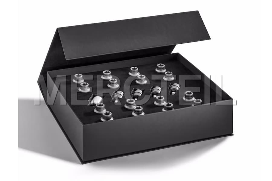 AMG Titanium Wheel Studs Kit Genuine Mercedes AMG preview 0