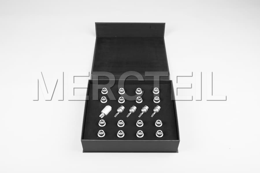 AMG Titanium Wheel Studs Kit Genuine Mercedes AMG preview 0