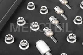 AMG Titanium Wheel Studs Kit Genuine Mercedes-AMG B66030024
