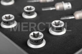AMG Titanium Wheel Studs Kit Genuine Mercedes-AMG B66030024
