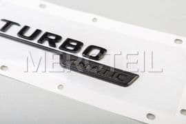 AMG Turbo 4Matic Lettering Fenders Stickers (part number: A1778177600)