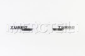 AMG Turbo 4Matic Lettering Fenders Stickers (part number: A1778177600)