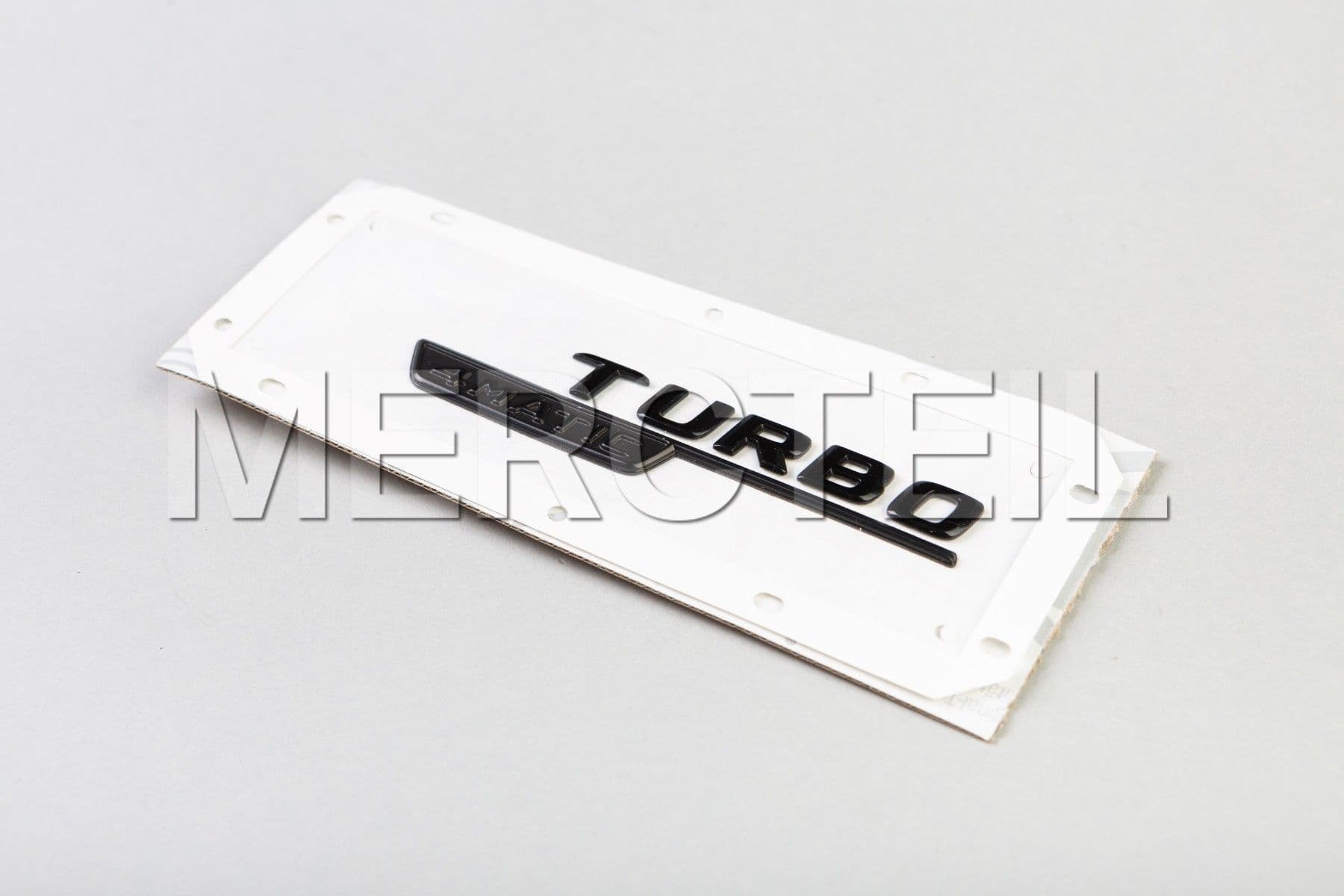 AMG Turbo 4Matic Lettering Fenders Stickers (part number: A1778177800)