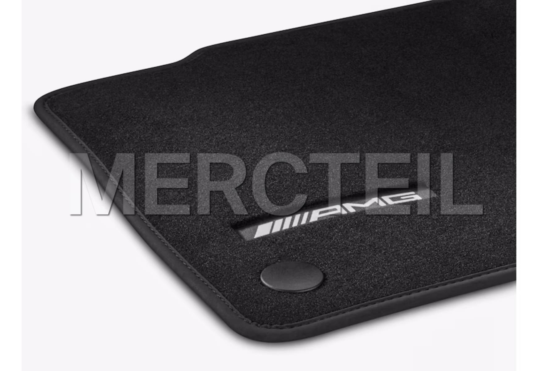 AMG Velour Black Floor Front Mats Set R232 C192 Genuine Mercedes AMG
