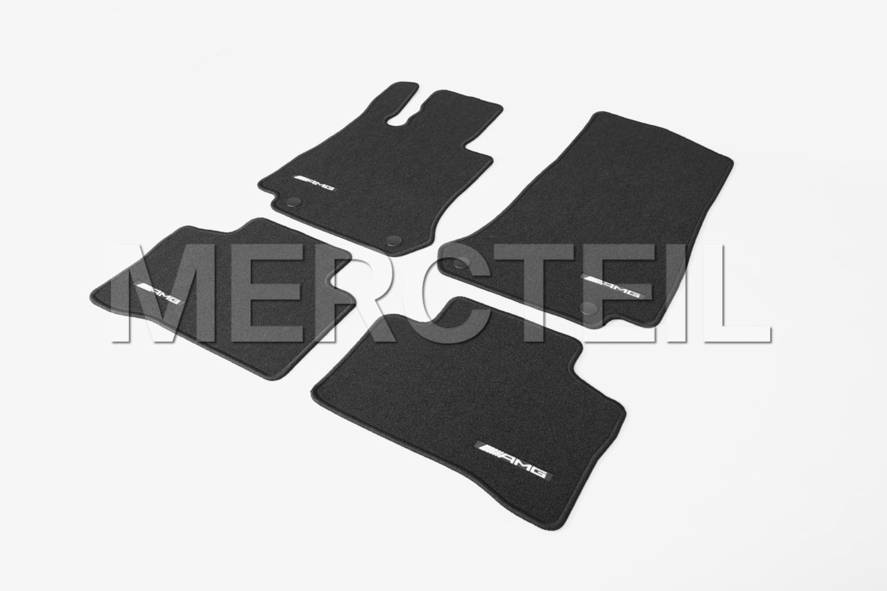 AMG Velour Floor Mats Set GLC SUV X253/GLC Coupe C253 LHD/RHD Genuine Mercedes-AMG A25368073029G63/A25368005039G63