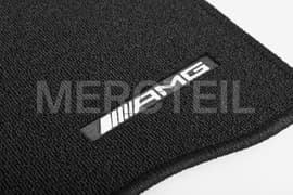 AMG Velour Floor Mats Set GLC SUV X253/GLC Coupe C253 LHD/RHD Genuine Mercedes-AMG A25368073029G63/A25368005039G63