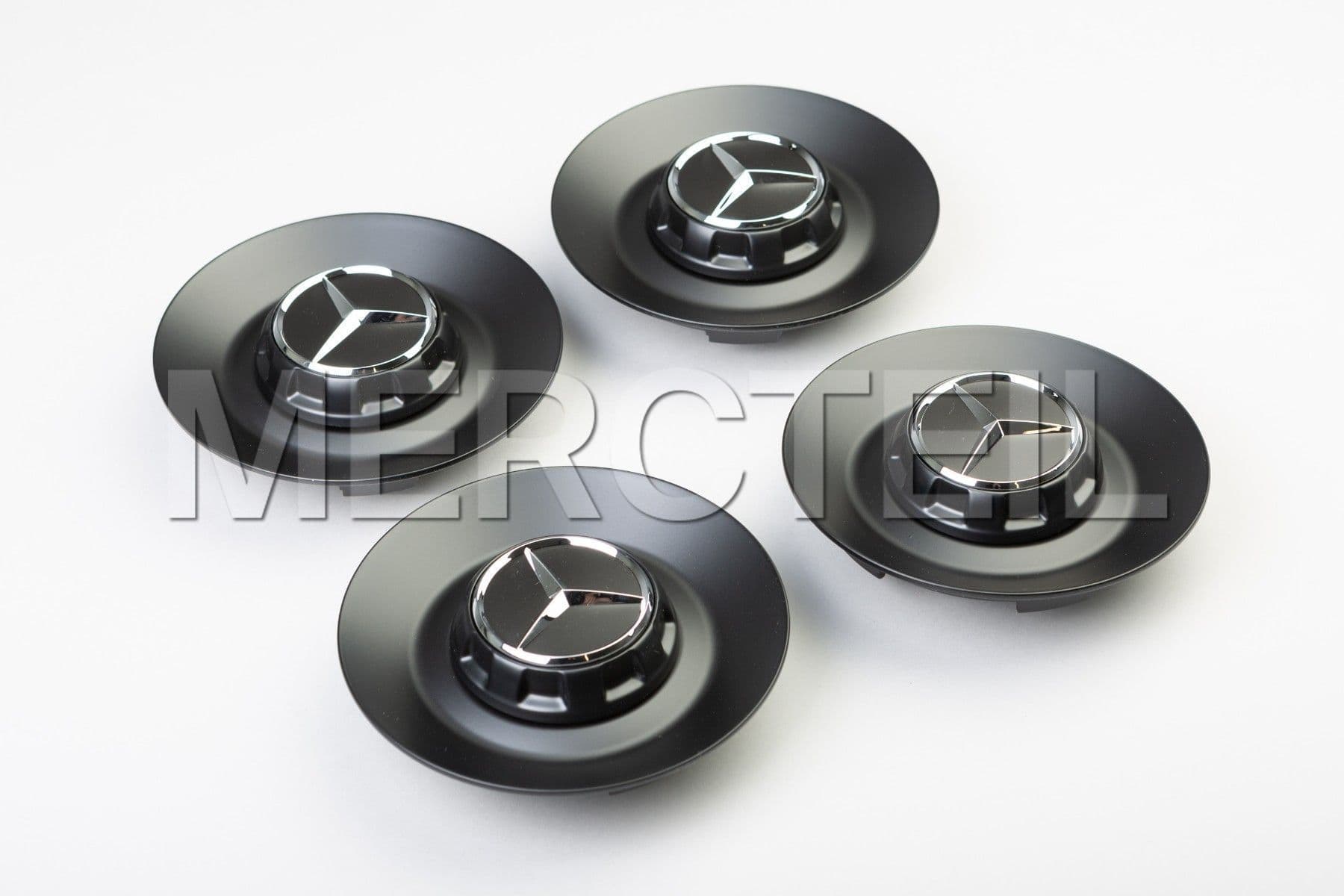 AMG Forged Wheels Hubcaps Kit Genuine Mercedes Benz (part number: A0004004300289283)