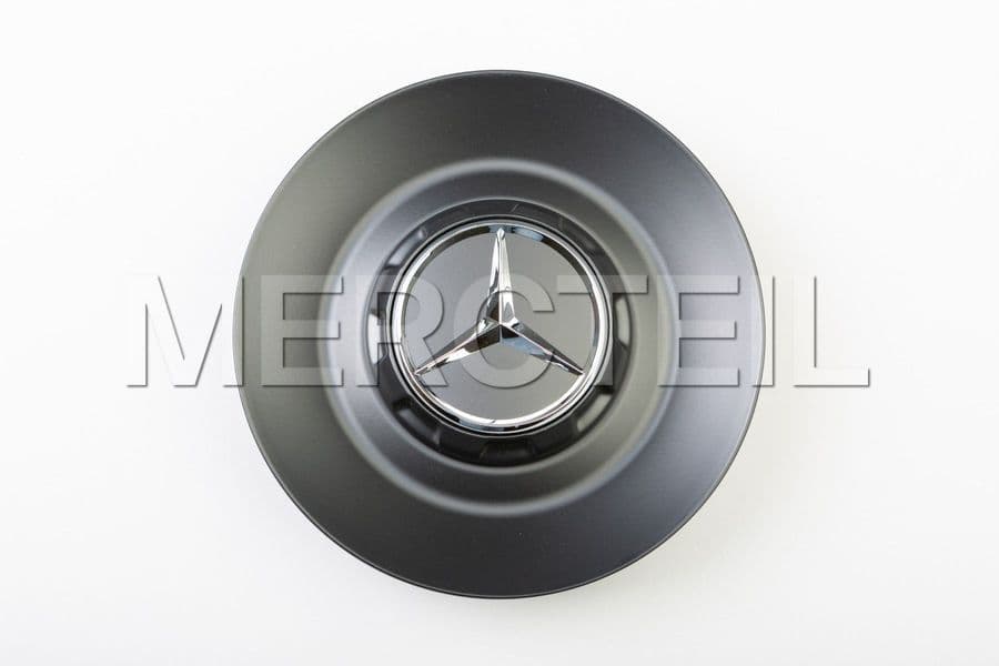 2.2 inches Pack of 4 GREATCO 56mm Chrome Black Brabus for AMG Benz Series Hub Center Cap Sticker Curved Wheel Emblem Badge Hubcap Cover