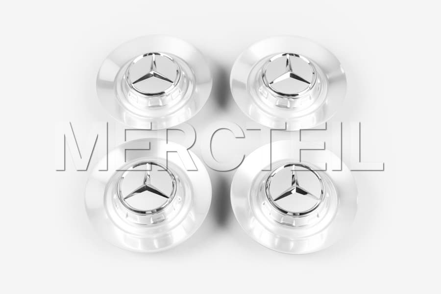 AMG Wheel Center Caps GLE Class Silver Genuine Mercedes AMG preview 0