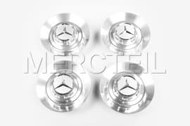 AMG Wheel Center Caps Himalayas Middle Grey Genuine Mercedes AMG (part number: A00040022007756)
