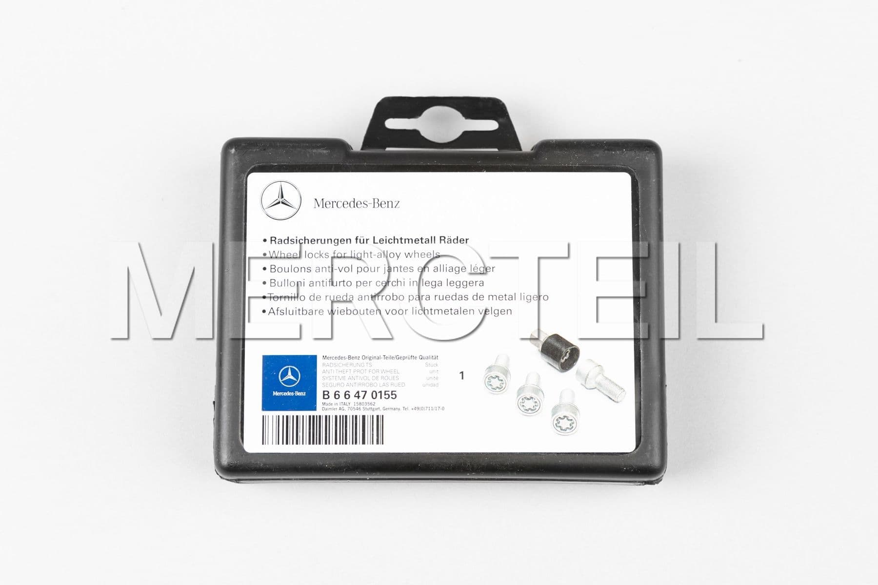 B66470155 MERCEDES-BENZ RADSICHERUNGEN