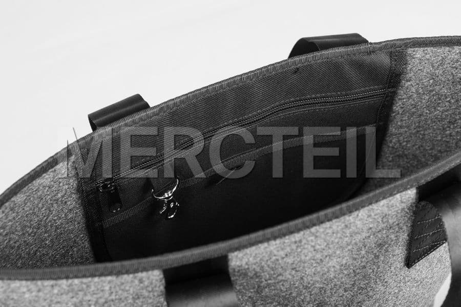 Mercedes-Benz Collection] Genuine Tote Bag Star Pattern B66959213 Black