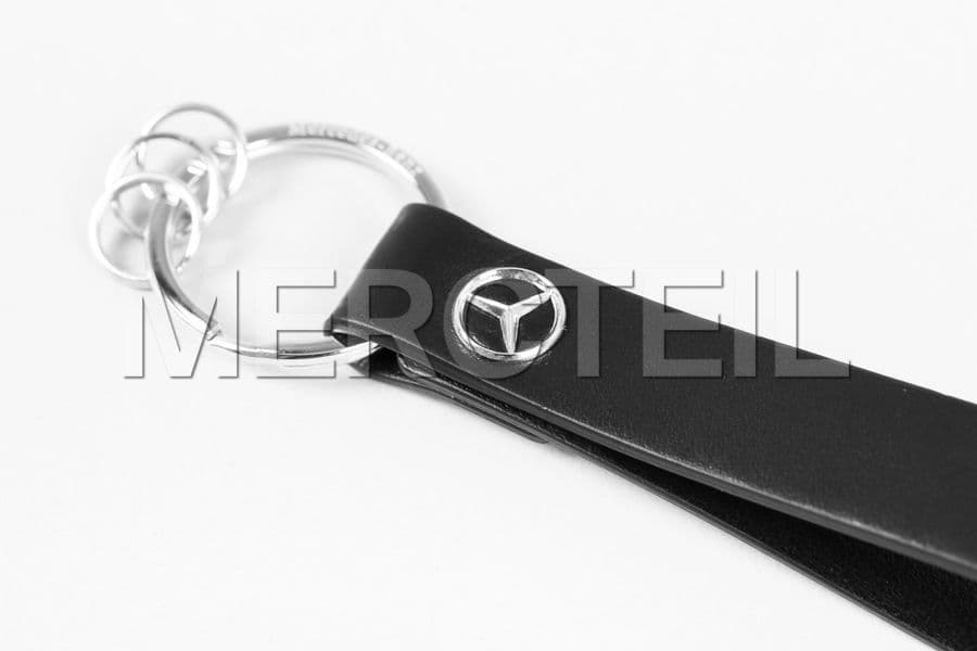 Key Ring Bilbao Black Genuine Mercedes-Benz Accessories B66953823