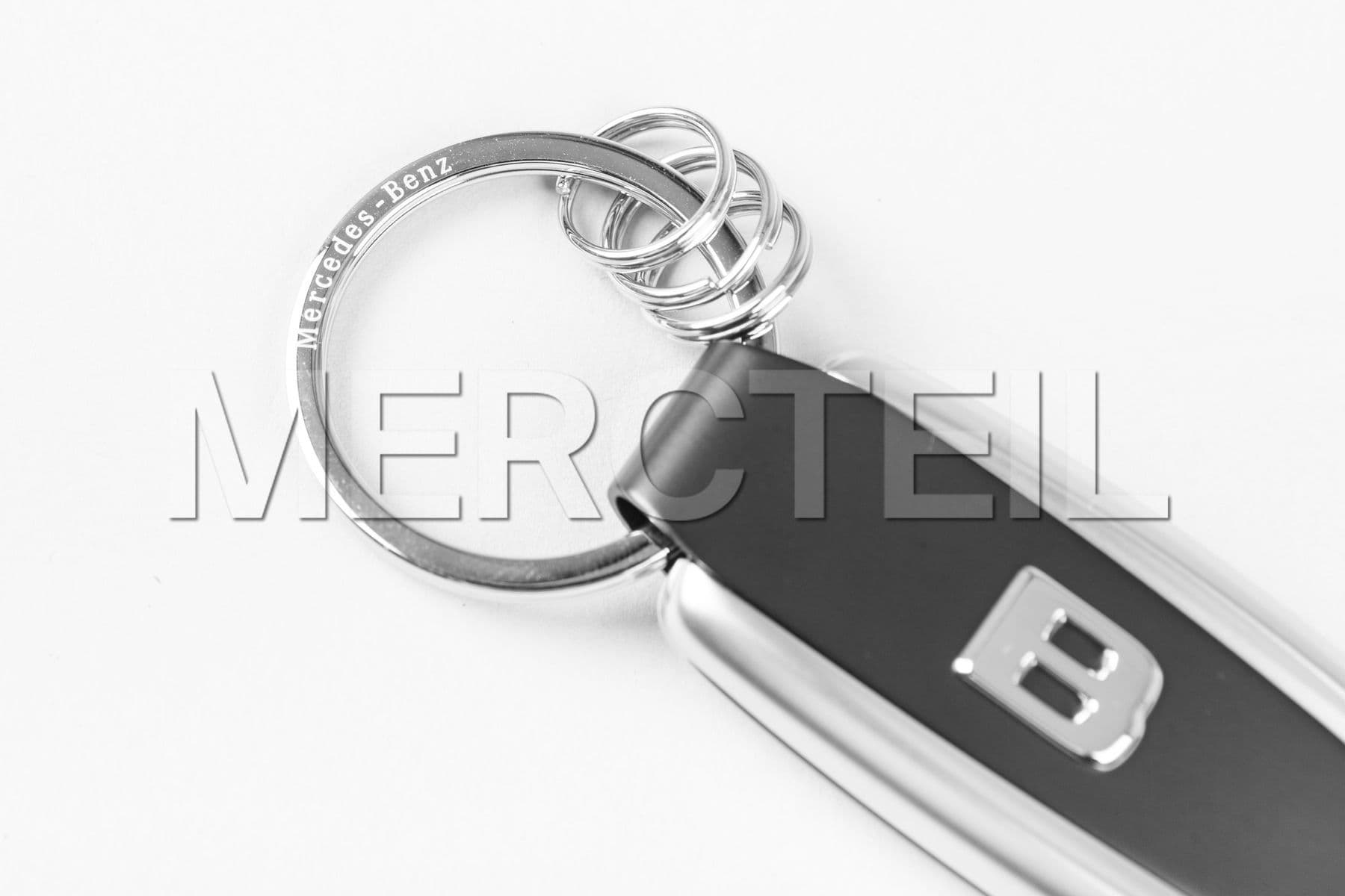 Mercedes-Benz Keychain, B-Class, black/silver