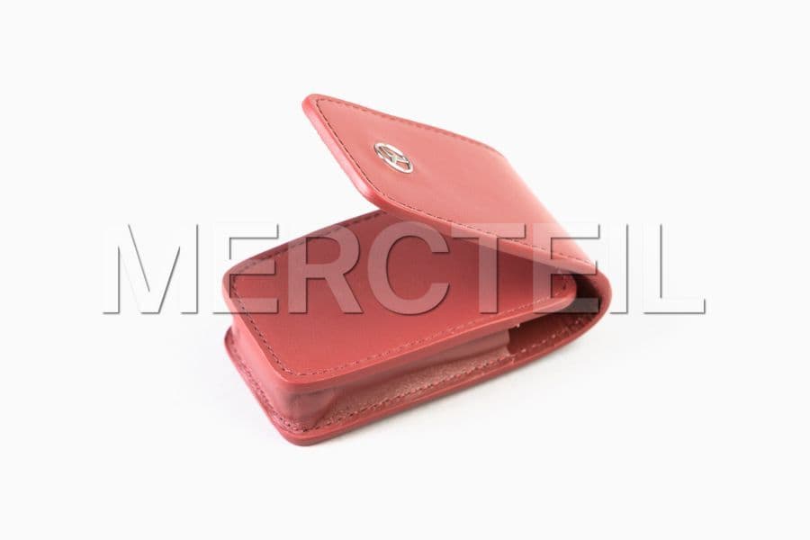 Schluesseletui Leder Rot 8. Generation Original Mercedes-Benz 