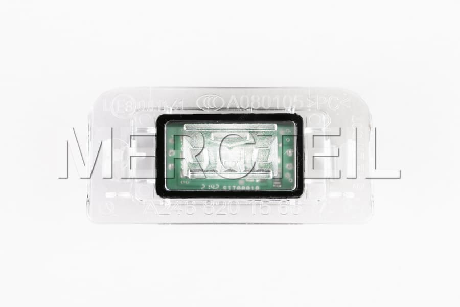B Class LED License Plate Lamp W246 Genuine Mercedes Benz preview 0