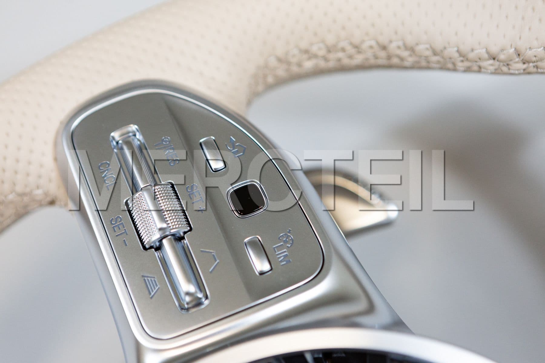 AMG Steering Wheel with Beige Nappa Leather Genuine Mercedes-AMG (Part number: A00046085138U00)