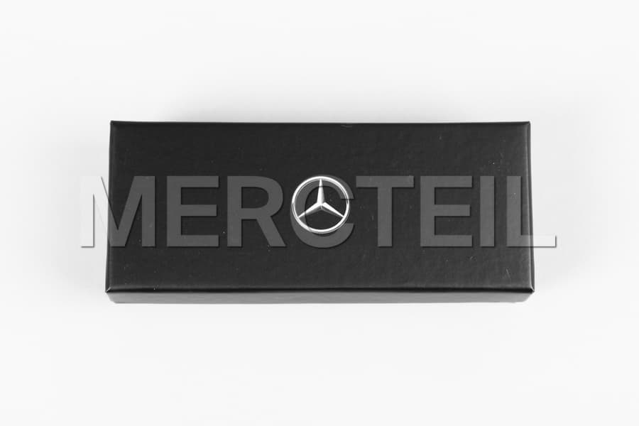 Mercedes schlüsselanhänger Classic vintage logo leder braun Mercedes-Benz  B66041522