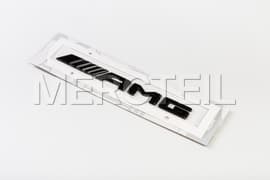 Black AMG Logo / Decal G Class W463A Genuine Mercedes AMG (part number: A4638175300)