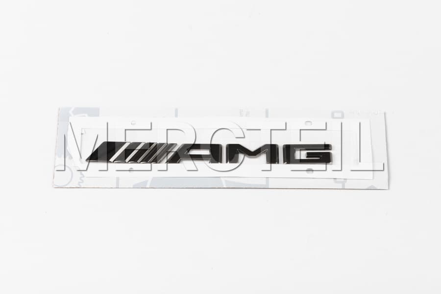 Black AMG Logo Lettering C Class W/S206 Genuine Mercedes AMG preview 0