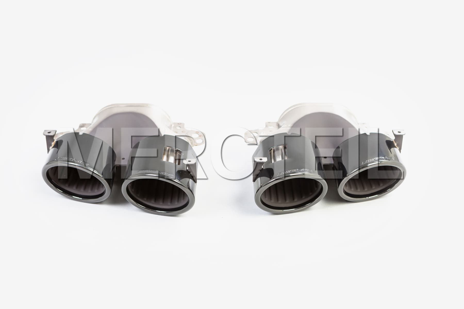 AMG 45 Black Tail Pipes W177 C118 H247 Genuine Mercedes AMG (part number: A0004901600)