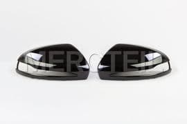Black Glossy Mirror Shells Covers Genuine Mercedes Benz (part number: A09981149009197)