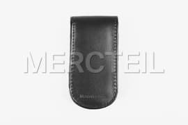 Leather Black Key Sleeve 8th Generation Genuine Mercedes-Benz (Part number: B66960576)