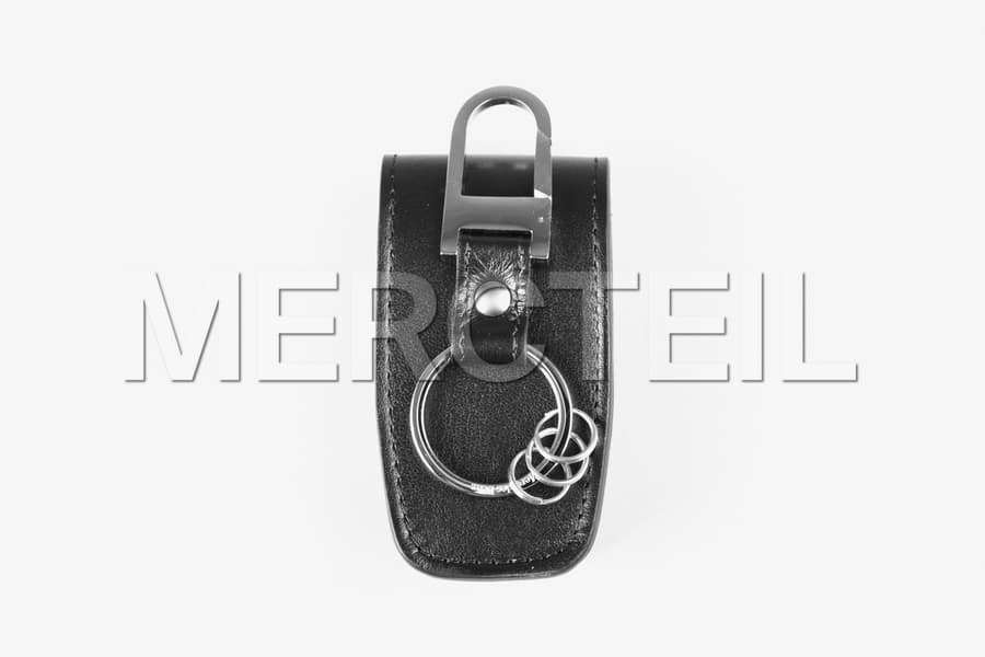 Leather Key Cover Colored in Black 6th Generation Genuine Mercedes-Benz  B66958408