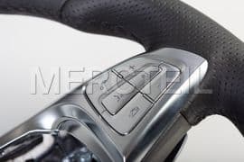Schwarzes Lederlenkrad für S-Klasse & Coupe (Teilenummer: 	
A00046064039E38)