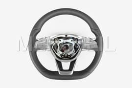 Black Leather Steering Wheel for S-Class & Coupe (part number: A00046064039E38)