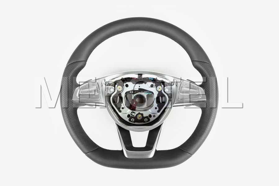 Black Leather Steering Wheel for S-Class & Coupe preview 0