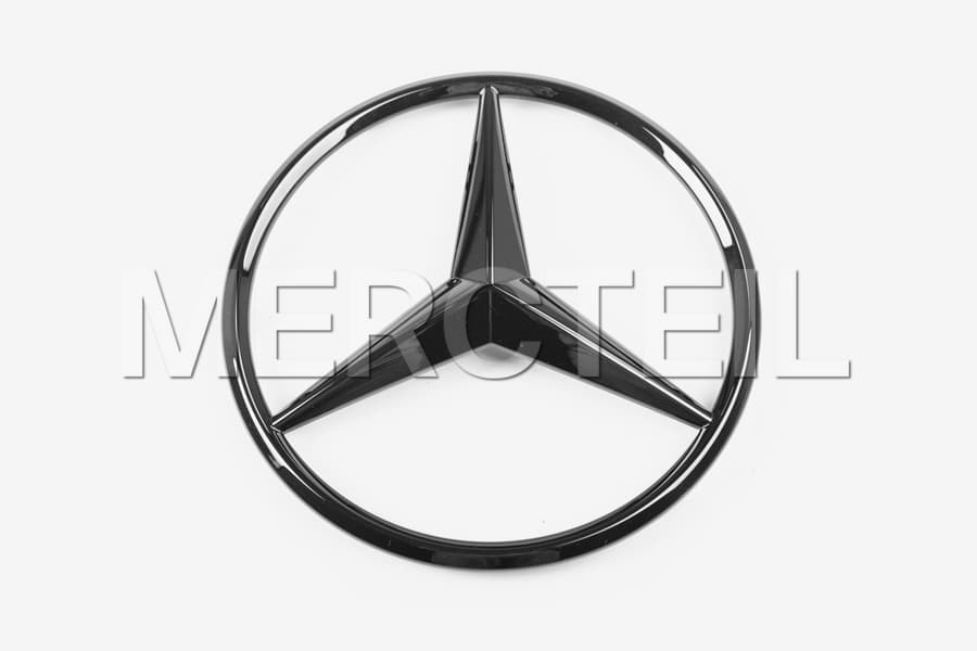 Kühlergrill Stern Emblem Schwarz Original Mercedes Benz preview 0