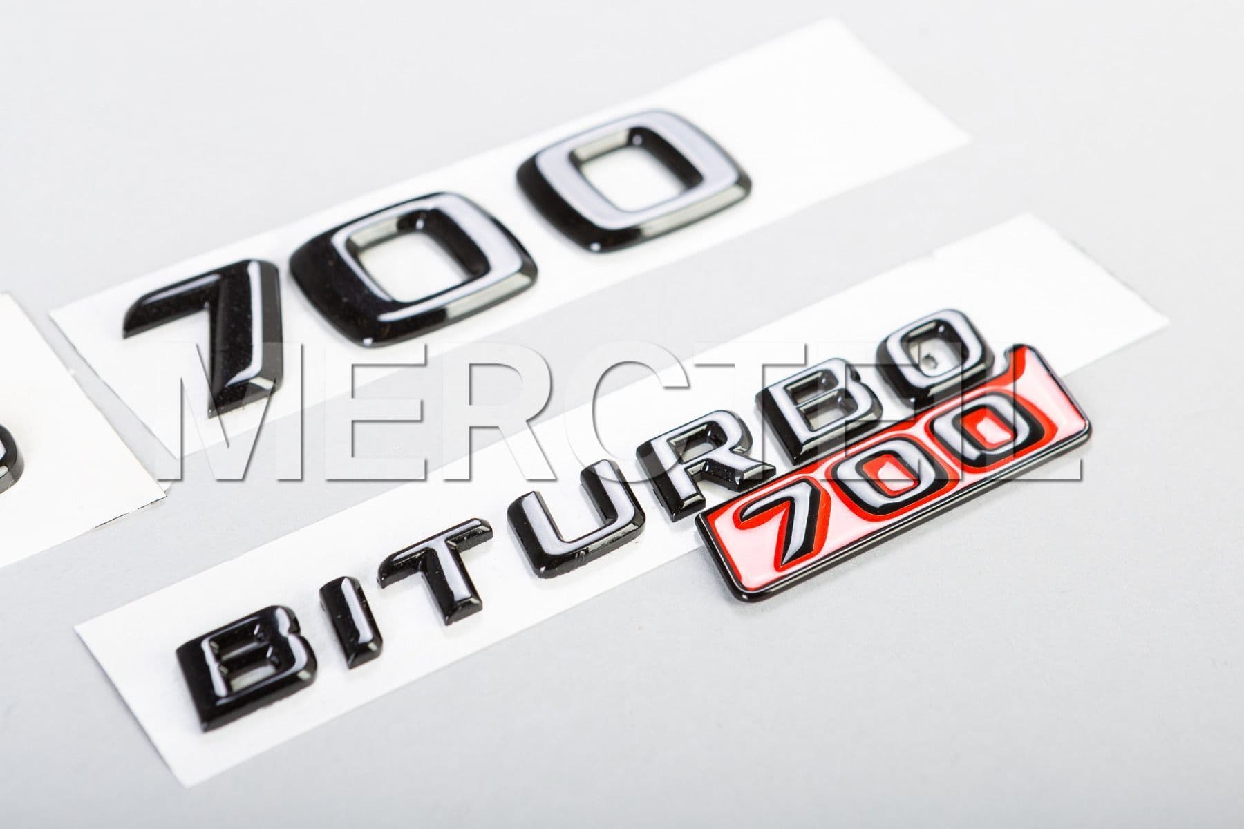 Biturbo 700 800 900 Fender Side Sticker For Mercedes Brabus Amg V8