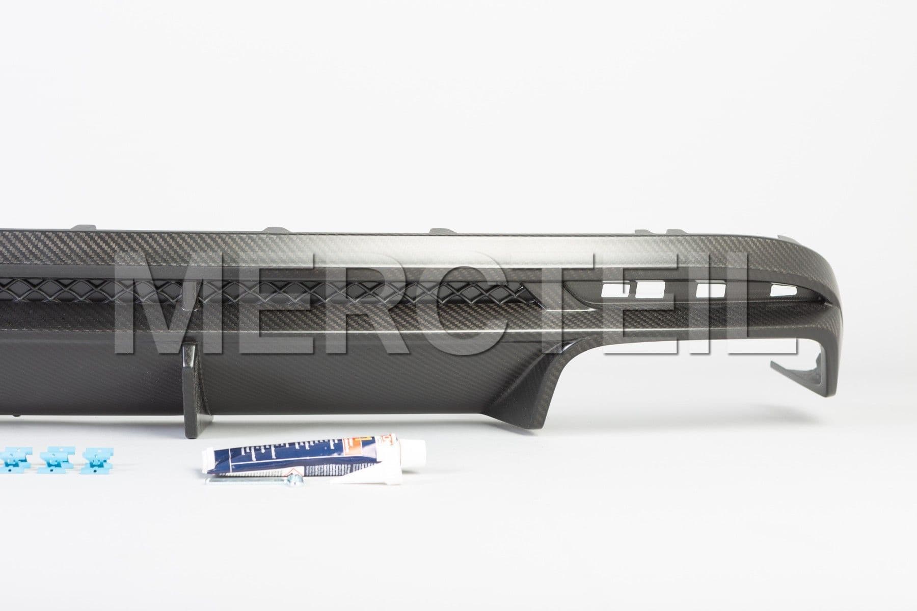 BRABUS A Class Rear Diffuser with Carbon Exhaust Tips Genuine BRABUS (part number: 177-420-00)