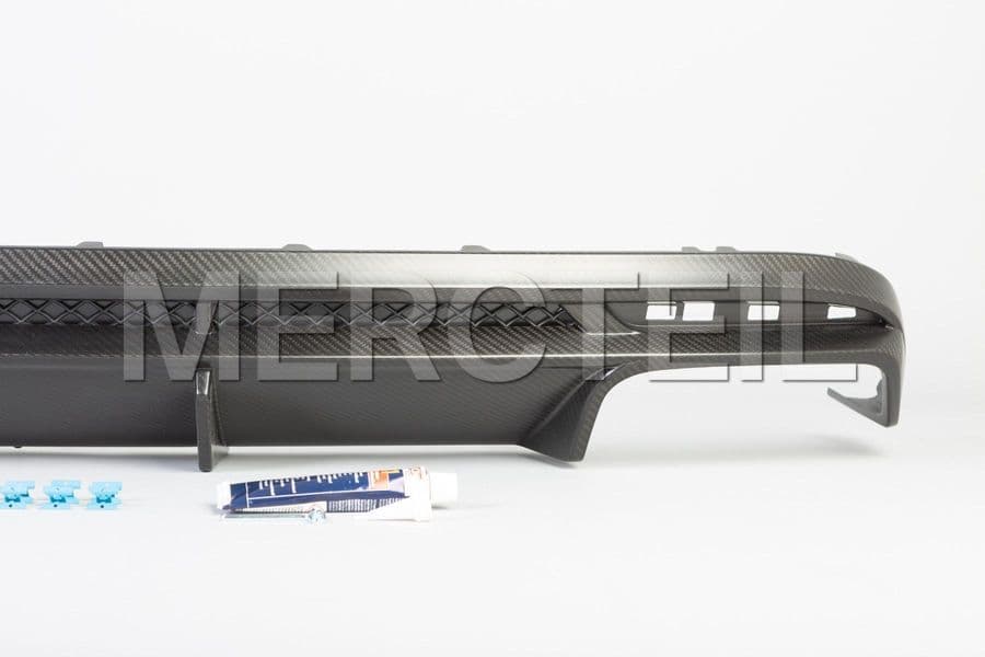 BRABUS A Class Rear Diffuser with Carbon Exhaust Tips Genuine BRABUS preview 0